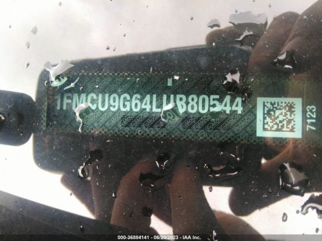 1FMCU9G64LUB80544 Ford ESCAPE SE