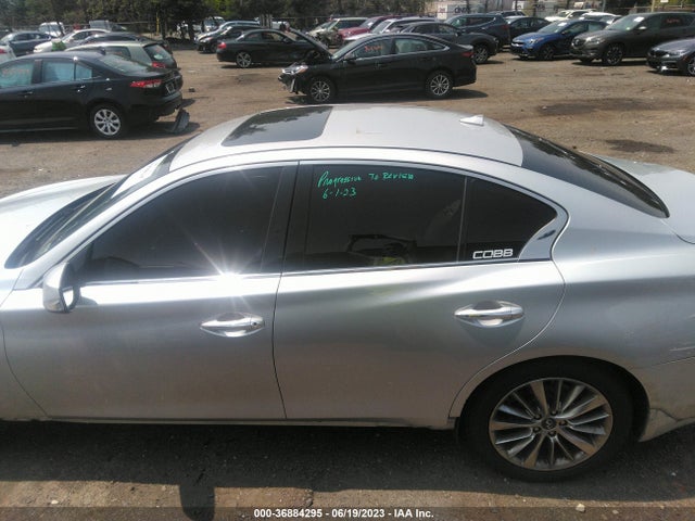 2018 INFINITI Q50 3.0T LUXE VIN: JN1EV7ARXJM431388
