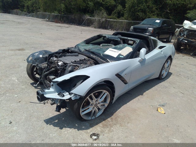 Chevrolet Corvette 1lt 2018 1G1YB2D72J5101196 Image 2