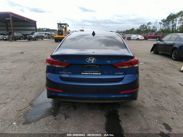 2017 HYUNDAI ELANTRA LIMITED VIN: 5NPD84LF5HH051168