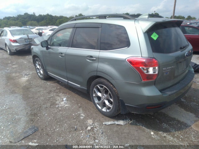 2016 SUBARU FORESTER 2.5I TOURING VIN: JF2SJAVC2GH438336