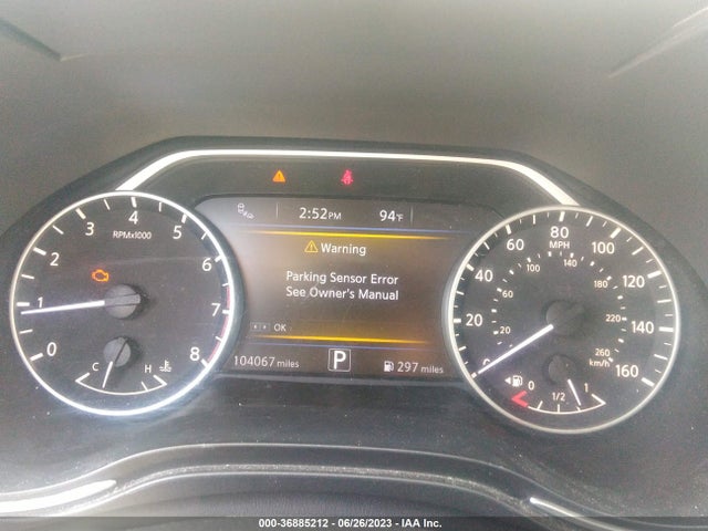 2018 NISSAN MAXIMA SL VIN: 1N4AA6AP1JC375028