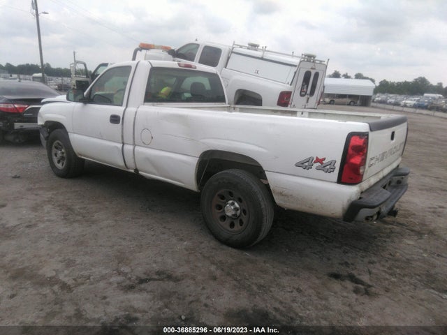 2006 CHEVROLET SILVERADO 1500 WORK TRUCK VIN: 1GCEK14T16E141102