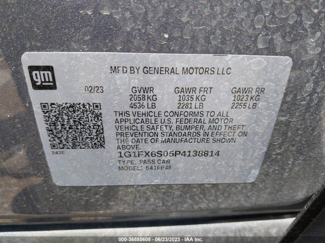 Chevrolet Bolt Ev 2lt 2023 1G1FX6S05P4138814 Image 9