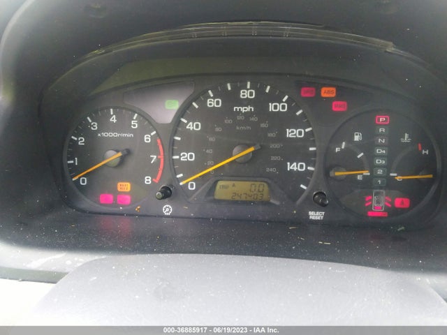 2000 HONDA ACCORD SDN EX W/LEATHER VIN: 1HGCG1658YA052288