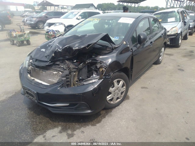 2013 HONDA CIVIC SDN LX VIN: 2HGFB2F59DH601784