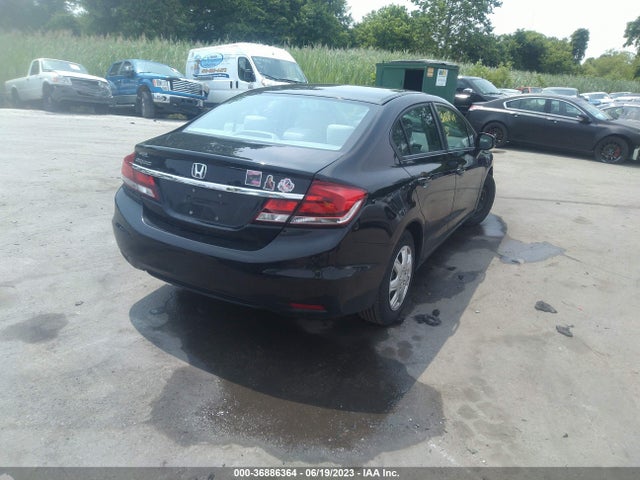 2013 HONDA CIVIC SDN LX VIN: 2HGFB2F59DH601784
