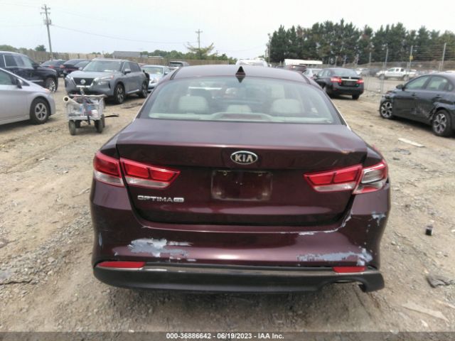 5XXGT4L30JG189347 KIA Optima Lx
