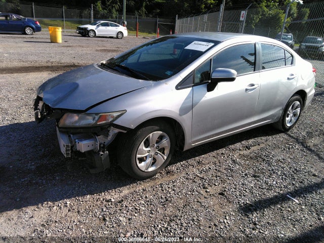 2014 HONDA CIVIC SEDAN LX VIN: 19XFB2F55EE022111
