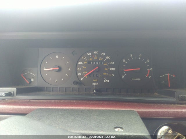 1990 VOLVO 740 GL VIN: YV1FA8843L1484719