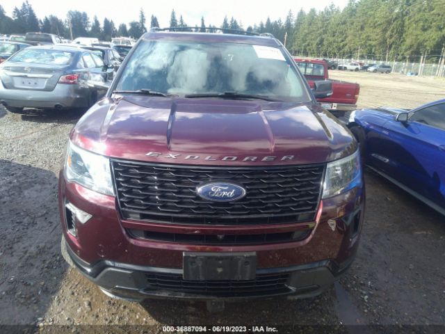 1FM5K8GT1JGA14962 Ford EXPLORER SPORT