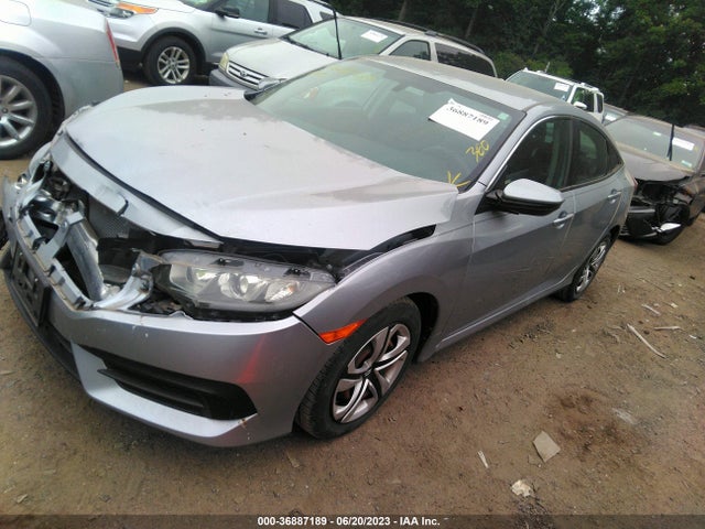 Honda Civic Sedan Lx 2017 2HGFC2F50HH546385 Image 2