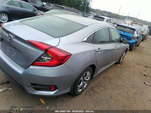 Honda Civic Sedan Lx 2017 2HGFC2F50HH546385 Image 4