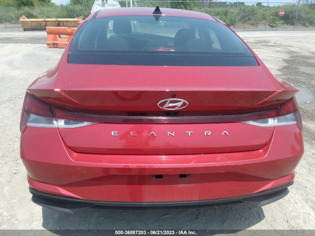 2021 HYUNDAI ELANTRA SEL VIN: 5NPLM4AG3MH035922