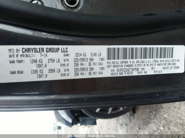 3C4PDCEGXET307938 Dodge Journey R/t