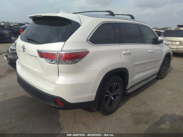 Toyota Highlander Xle 2016 5TDKKRFH0GS140836 Image 4