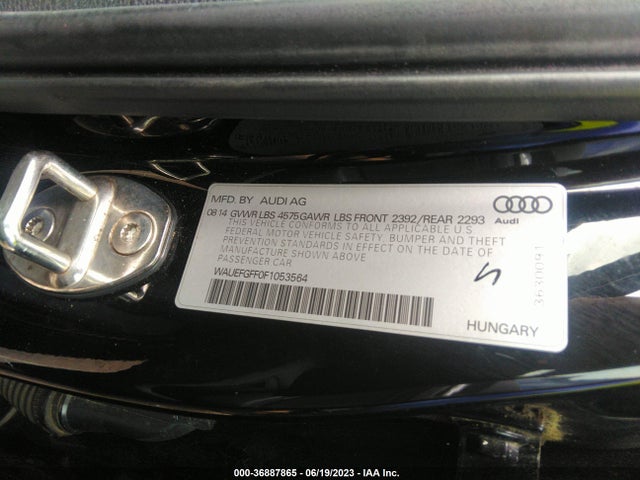 WAUEFGFF0F1053564 Audi A3 2.0t Premium Plus