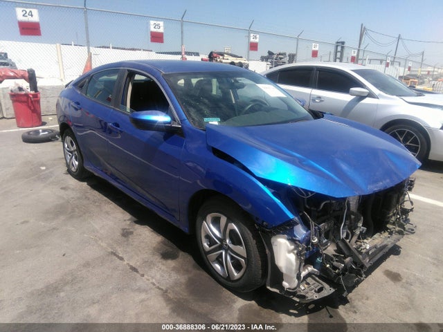 Honda Civic Sedan Lx 2018 2HGFC2F56JH558871 Image 1