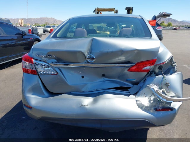 2013 NISSAN SENTRA S VIN: 3N1AB7AP2DL760848