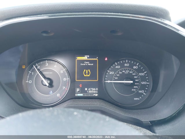 2022 SUBARU IMPREZA VIN: 4S3GTAB65N3702687