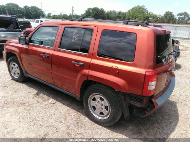 2008 JEEP PATRIOT SPORT VIN: 1J8FT28018D783831