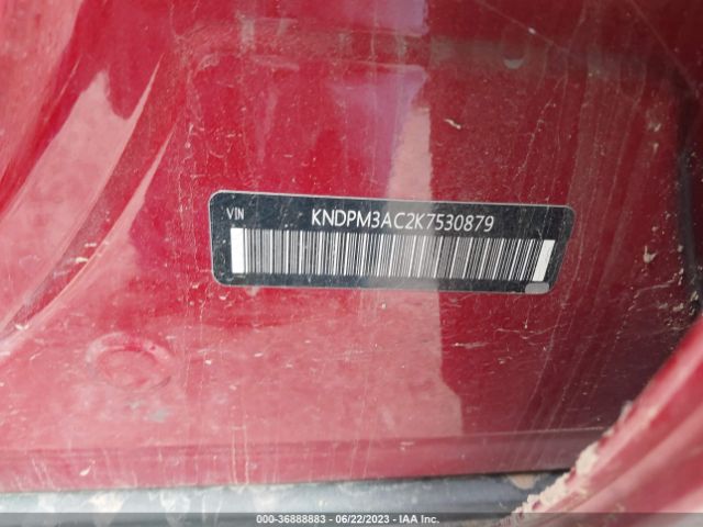KNDPM3AC2K7530879 KIA Sportage Lx