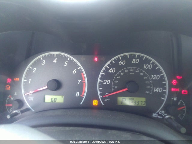 2011 TOYOTA COROLLA LE VIN: 2T1BU4EE0BC587768
