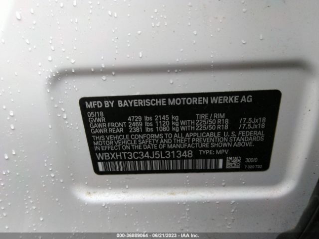 WBXHT3C34J5L31348 BMW X1 Xdrive28i