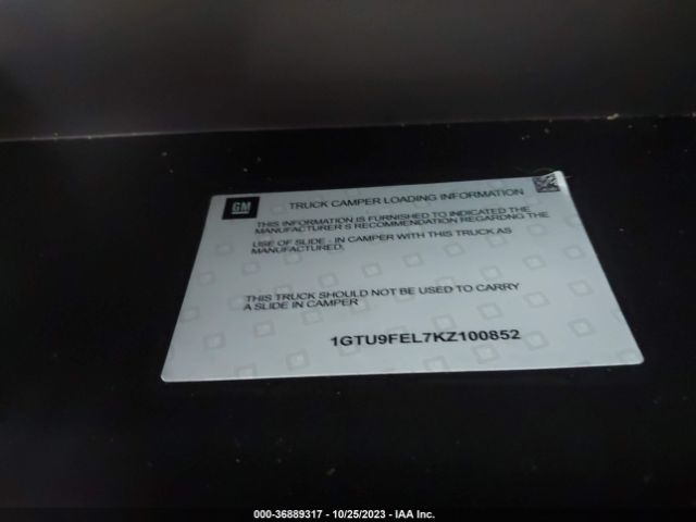 1GTU9FEL7LZ330974 GMC Sierra 1500 Denali