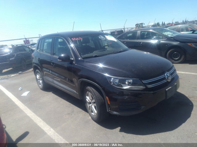 2012 VOLKSWAGEN TIGUAN S VIN: WVGAV7AX1CW608780