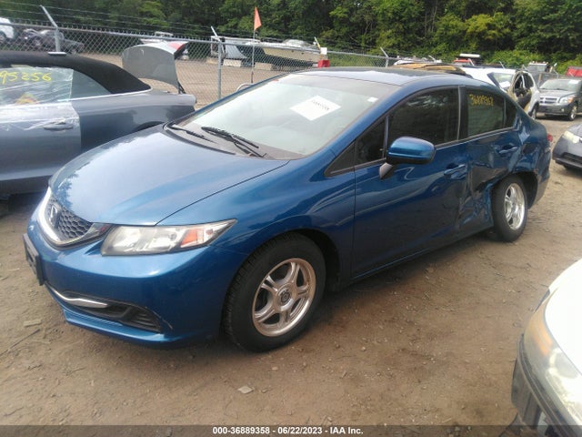 Honda Civic Sedan Lx 2014 2HGFB2F58EH519644 Image 2