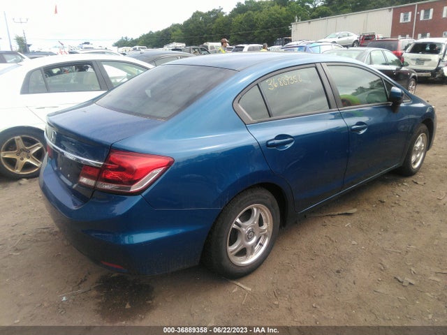 Honda Civic Sedan Lx 2014 2HGFB2F58EH519644 Image 4