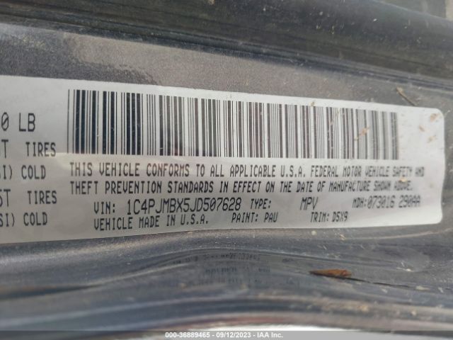 1C4PJMBX5JD507628 Jeep Cherokee Trailhawk