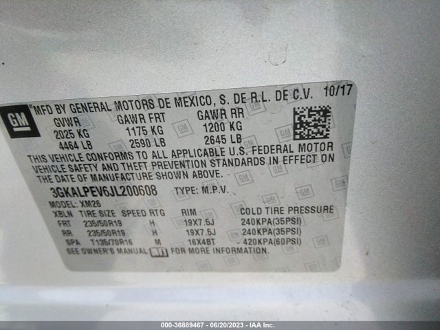 GMC Terrain Slt 2018 3GKALPEV6JL200608 Image 9