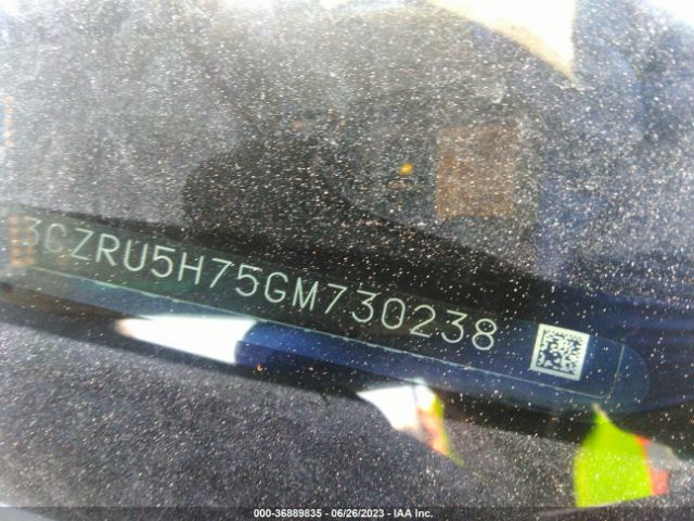 Honda Hr-v Ex-l W/navi 2016 3CZRU5H75GM730238 Image 16
