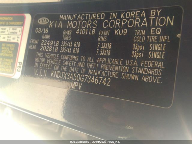 KNDJX3A50G7346742 KIA Soul !
