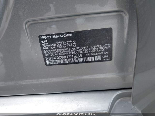 WBSJF0C08LCD19255 BMW M5 Competition