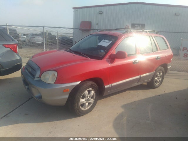 2005 HYUNDAI SANTA FE GLS VIN: KM8SC13D95U857420