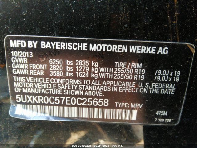 5UXKR0C57E0C25658 BMW X5 Xdrive35i