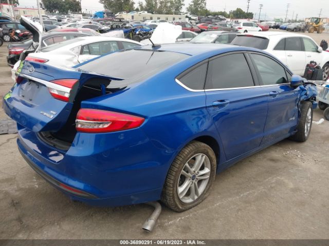 3FA6P0LU2JR268110 Ford Fusion Hybrid Se