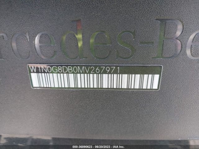 W1N0G8DB0MV267971 Mercedes-Benz Glc Glc 300