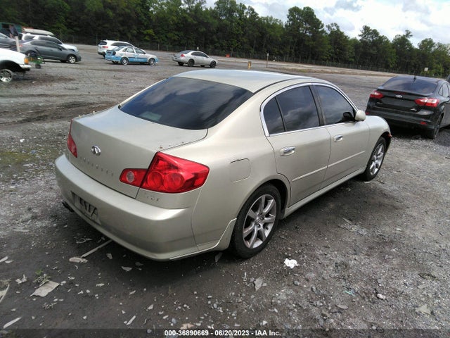2006 INFINITI G35 SEDAN VIN: JNKCV51F26M606835