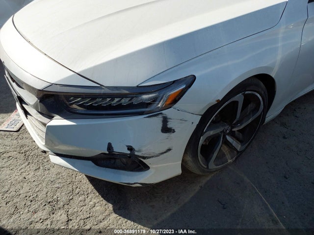 2021 HONDA ACCORD SEDAN SPORT VIN: 1HGCV1F38MA061684