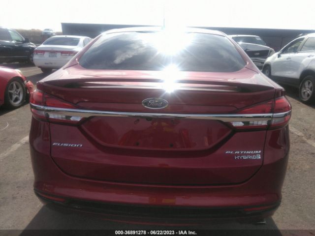 3FA6P0RU4HR262617 Ford FUSION HYBRID