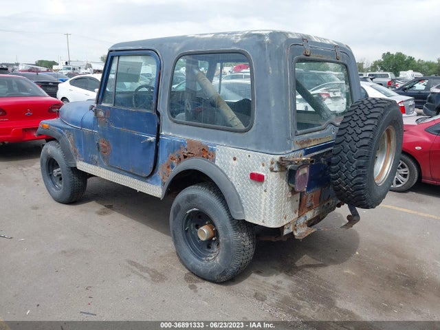 1977 JEEP CJ-7 VIN: J7F93AE067475