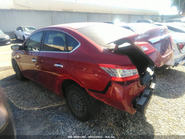 2013 NISSAN SENTRA SV VIN: 3N1AB7AP0DL647870