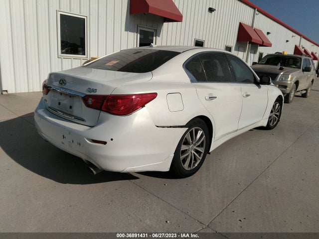 Продажа на аукционе авто 2014 Infiniti Q50 Premium, vin: JN1BV7AR2EM688649, номер лота: 36891431