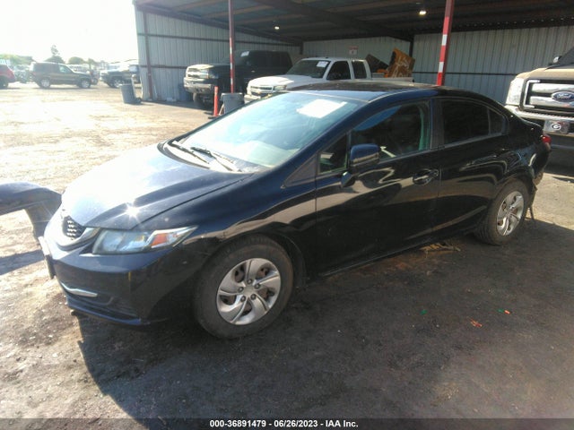 Honda Civic Sedan Lx 2015 19XFB2F52FE277106 Image 2