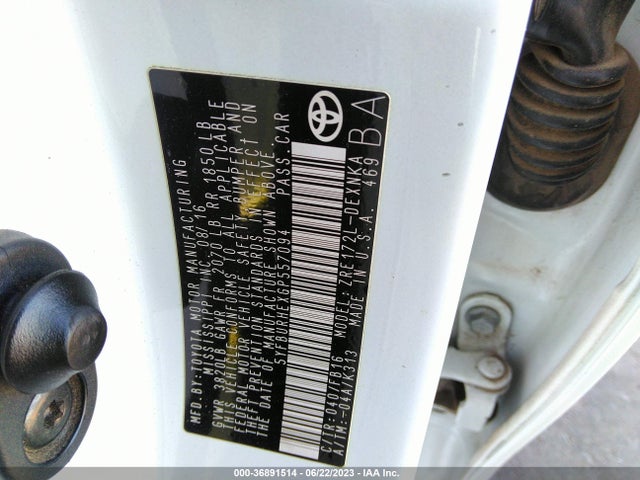 Toyota COROLLA LE 2016 5YFBURHEXGP557094 Image 16