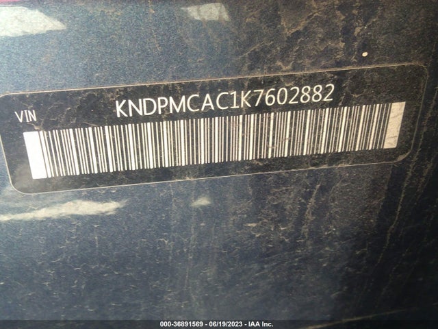 2019 KIA SPORTAGE LX VIN: KNDPMCAC1K7602882